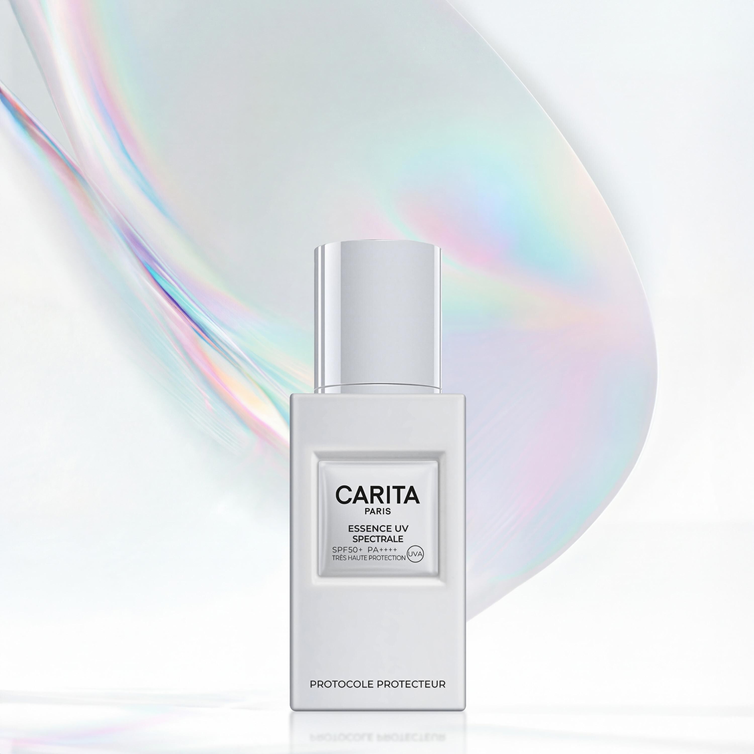 Carita Essence UV su base di marmo.